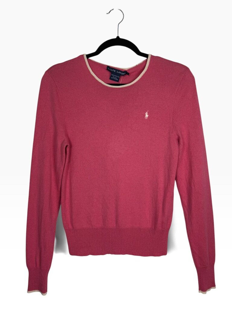 RALPH LAUREN SILK & CASHMERE BLEND SWEATER