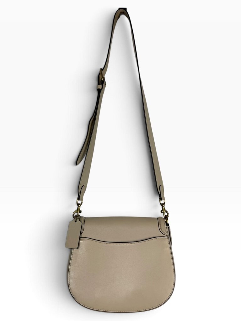 COACH LEATHER SADDLE CROSSBODY