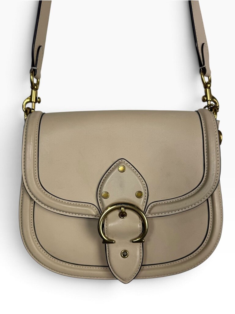 COACH LEATHER SADDLE CROSSBODY
