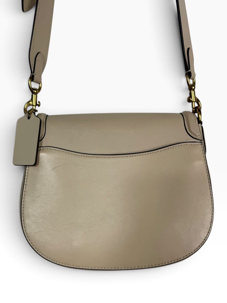 COACH LEATHER SADDLE CROSSBODY