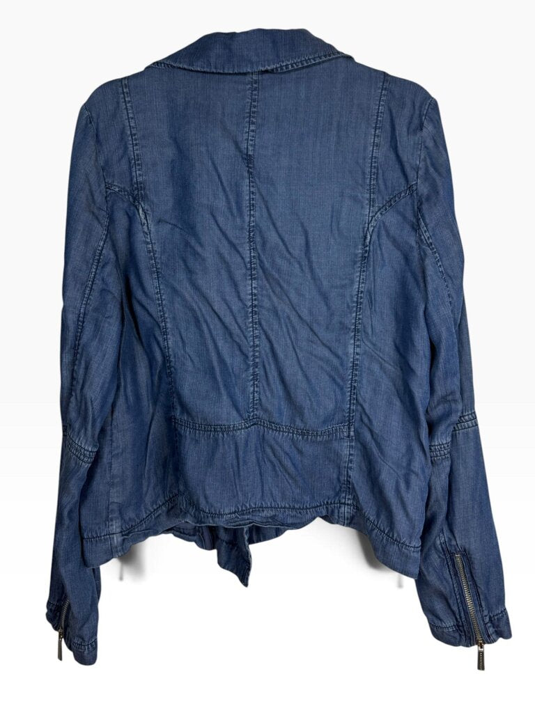 BAGATELLE DENIM MOTO JACKET