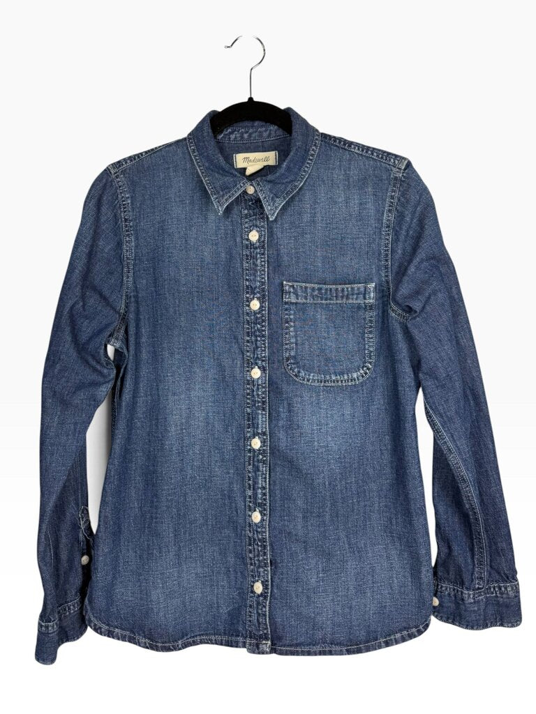 MADEWELL CHAMBRAY BUTTON DOWN