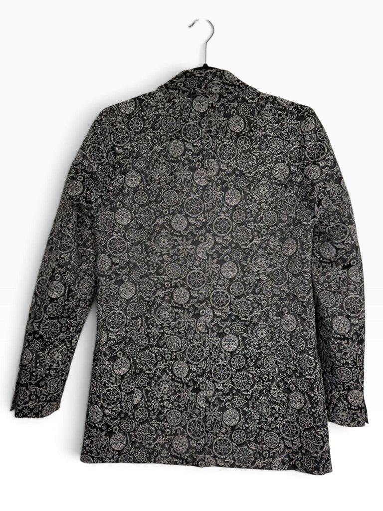 SCOTCH & SODA STAR PRINT METALLIC BLAZER