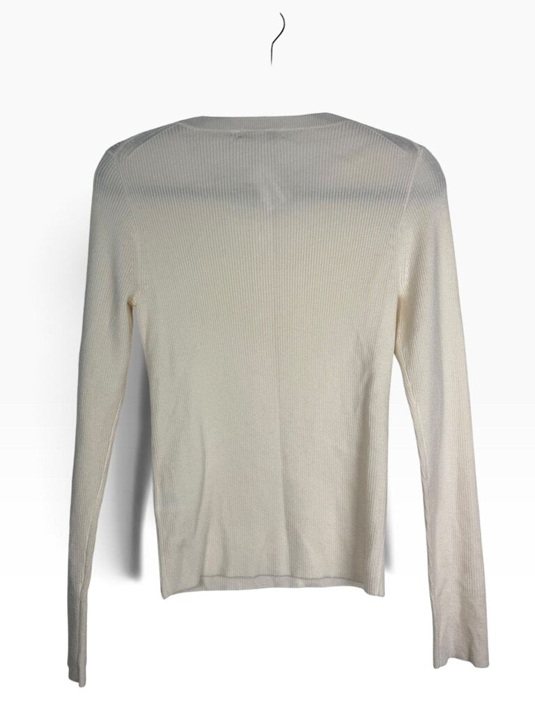 J.CREW BUTTON HENLEY TOP