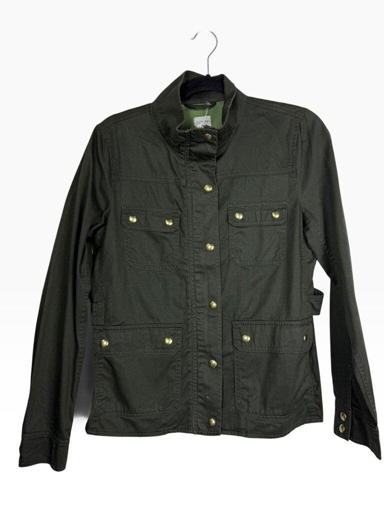J.CREW MOCK NECK BUTTON JACKET