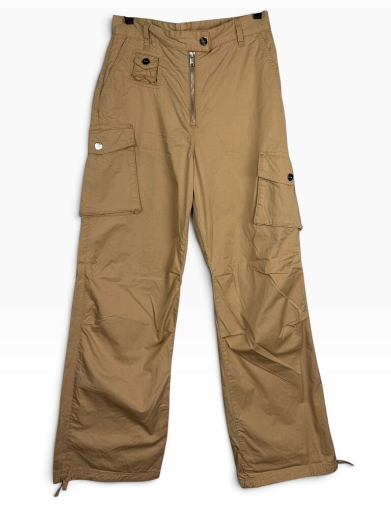 GANNI HIGH RISE CARGO PANTS