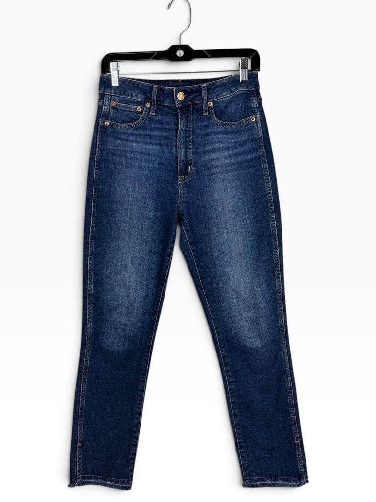 GAP HIGH RISE STRAIGHT LEG JEANS