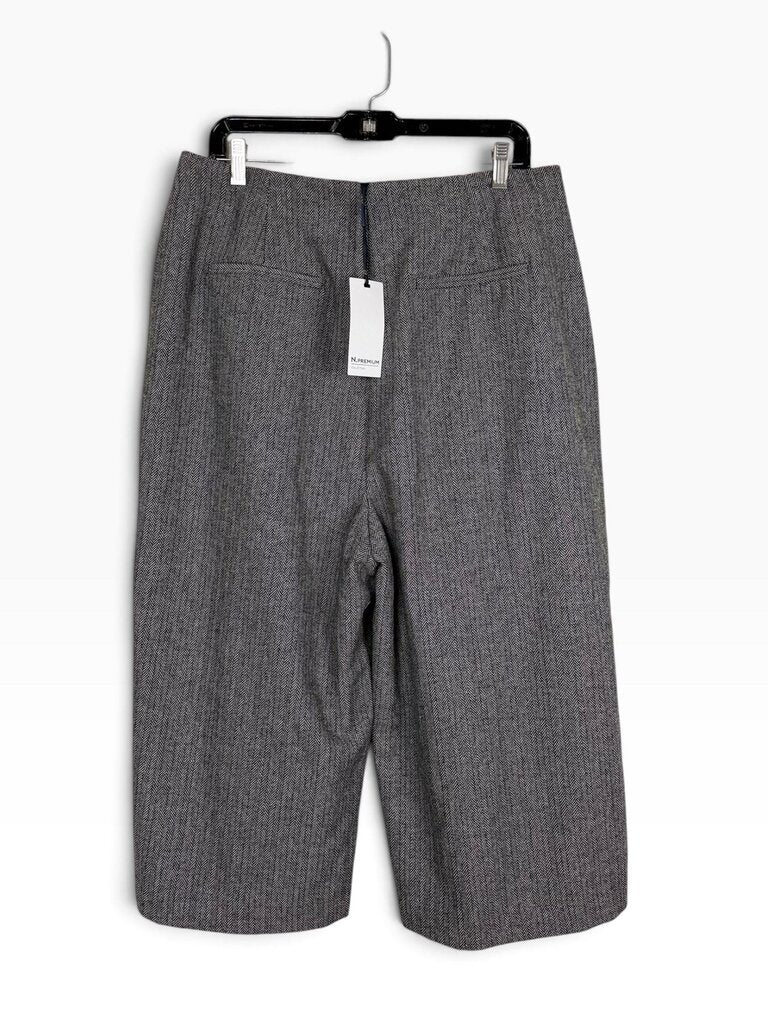 N. PREMIUM COLLECTION WOOL BLEND CROPPED TROUSERS