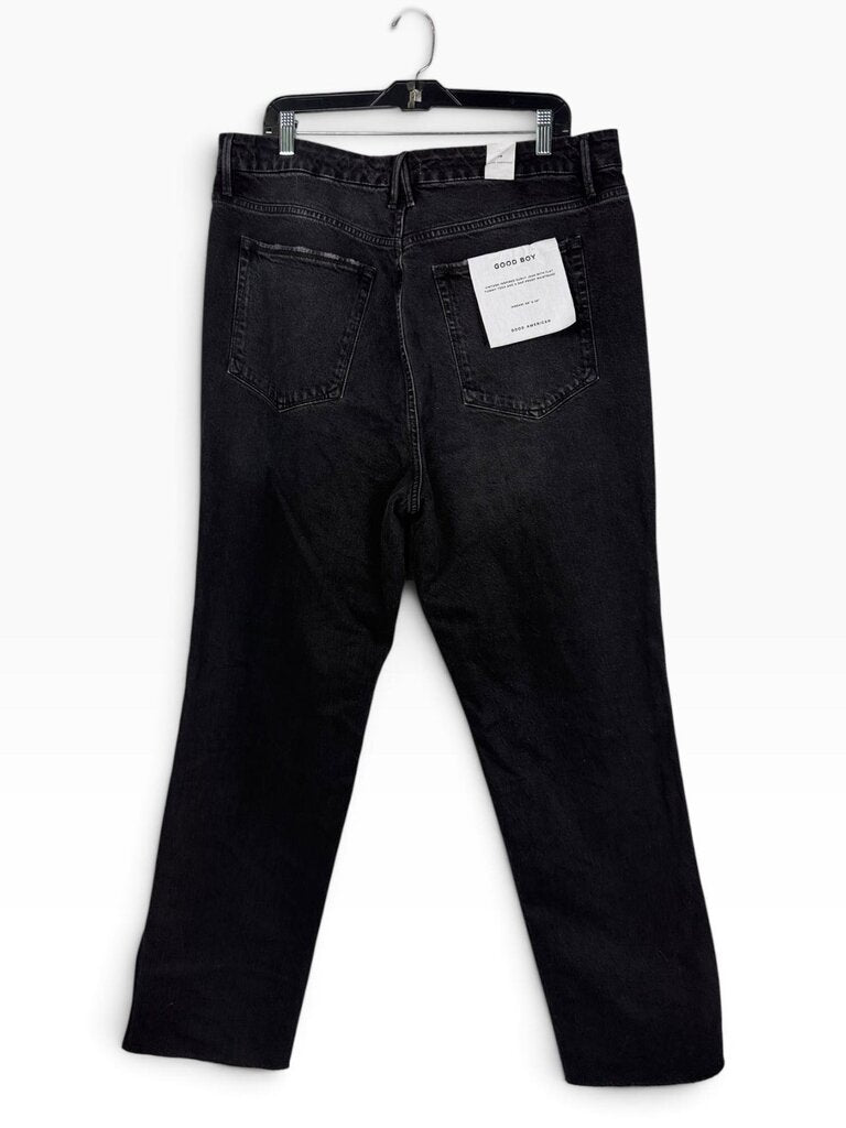 GOOD AMERICAN "GOODBOY" DISTRESSED JEANS
