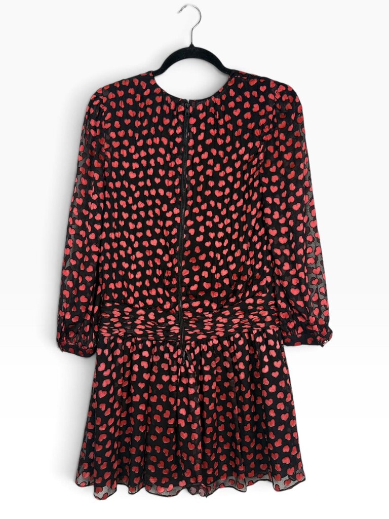 ALICE & OLIVIA MINI HEART PRINT DRESS