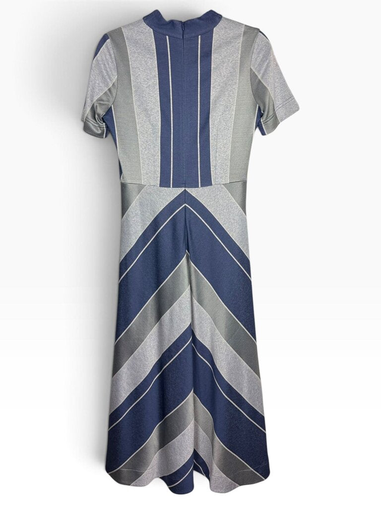 HILTON HOLLIS STRIPED MIDI DRESS