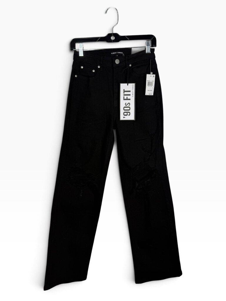 ALMOST FAMOUS 90S RIPPED BAGGY JEANS
