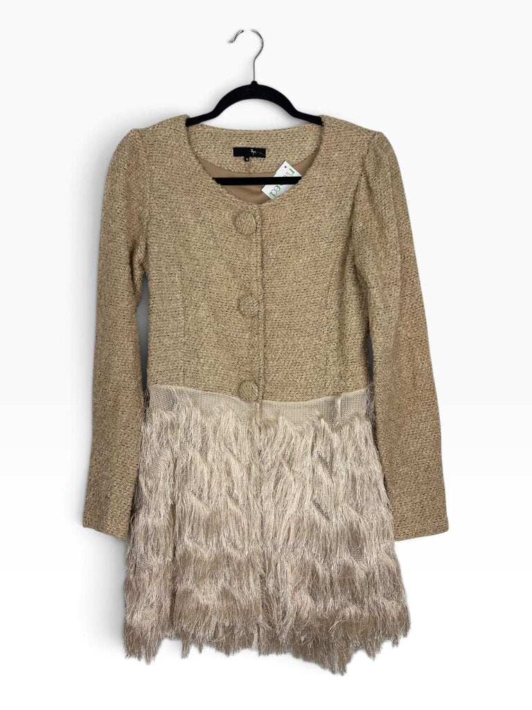 RYU FRINGE WOOL JACKET