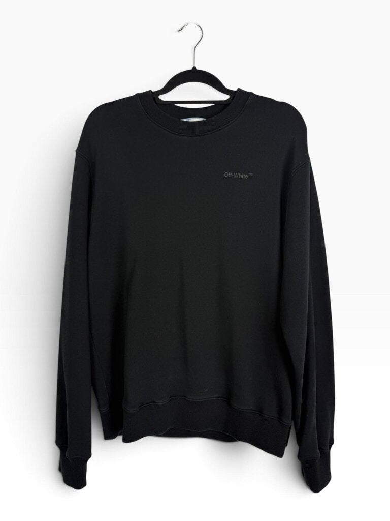 OFF WHITE CREWNECK SWEATSHIRT