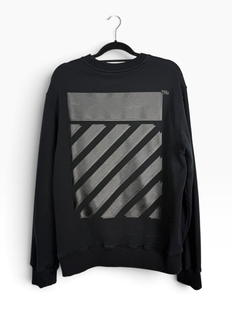 OFF WHITE CREWNECK SWEATSHIRT