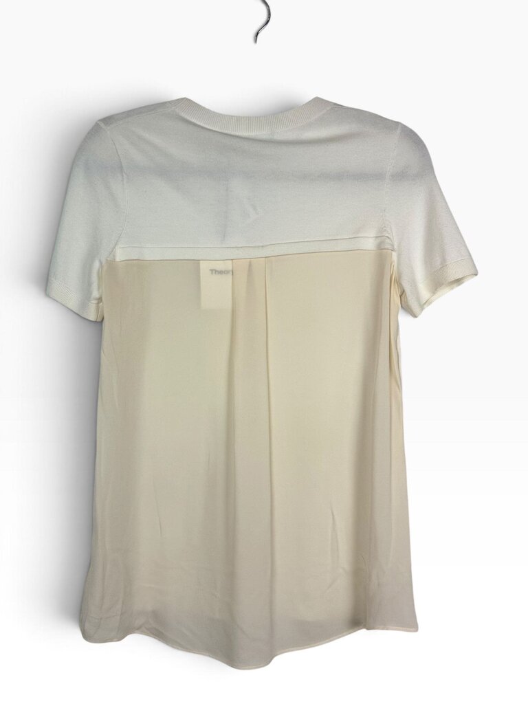 THEORY SHEER BACK TEE SHIRT