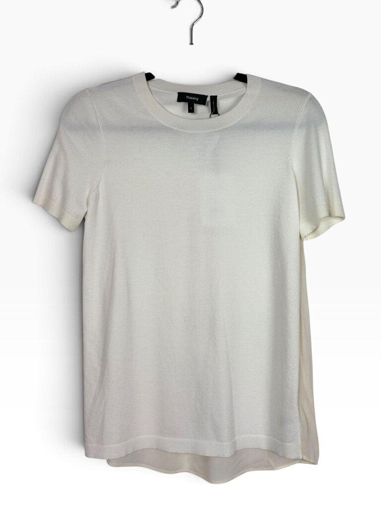 THEORY SHEER BACK TEE SHIRT