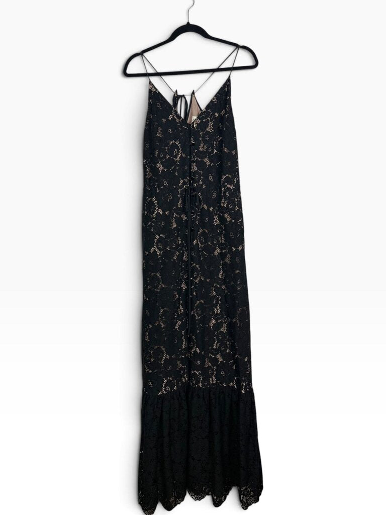 LANVIN LACE OVERLAY GOWN