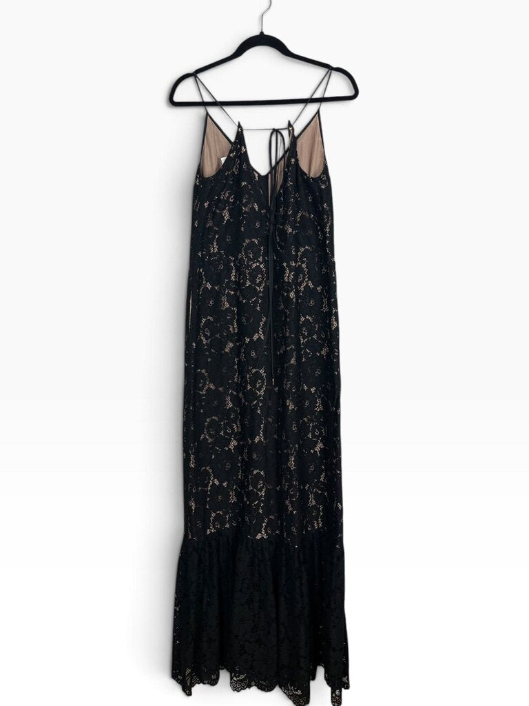 LANVIN LACE OVERLAY GOWN