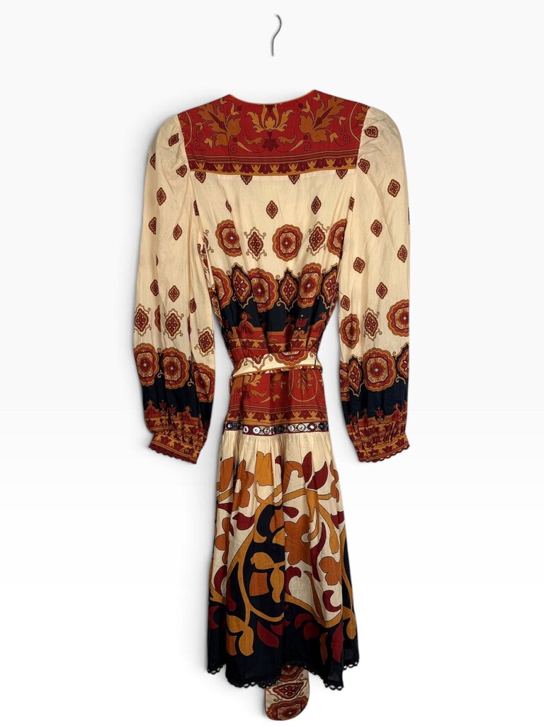 FARM RIO MEDALLION PRINT DRESS