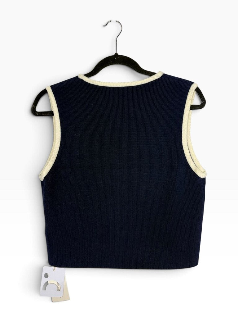NWT COMMENSE BUTTON FRONT VEST