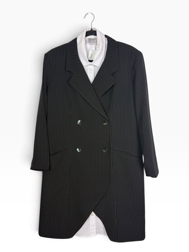FINLEY BLAZER & FAUX SHIRT DRESS