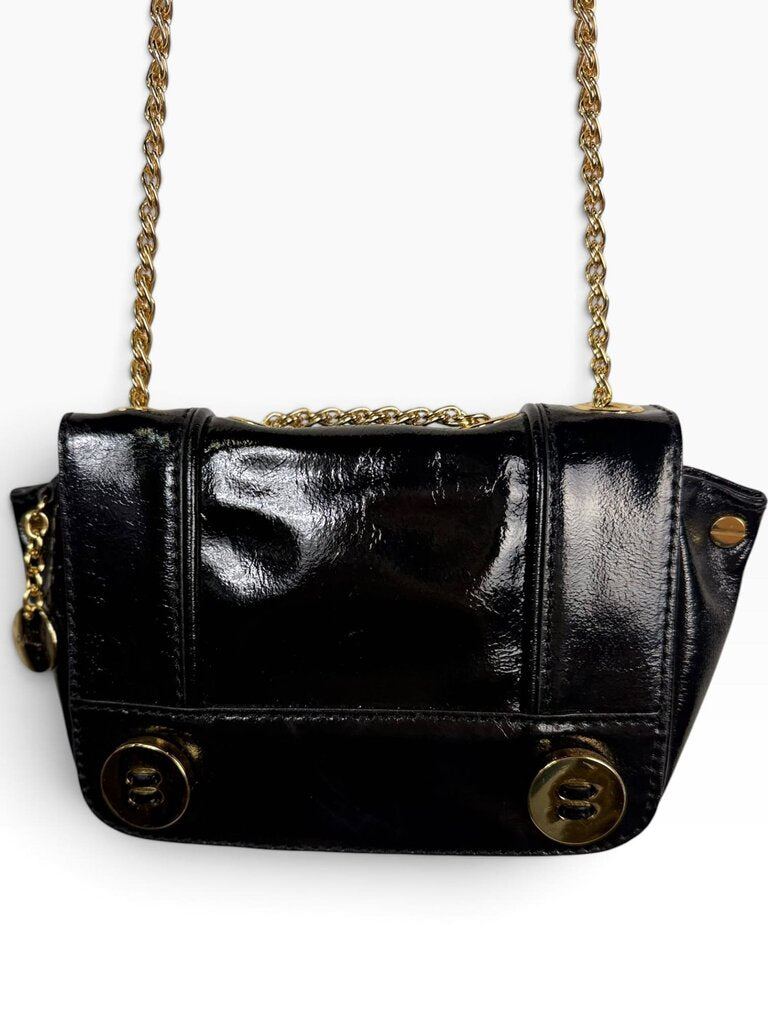 MILLY PATENT LEATHER CROSSBODY