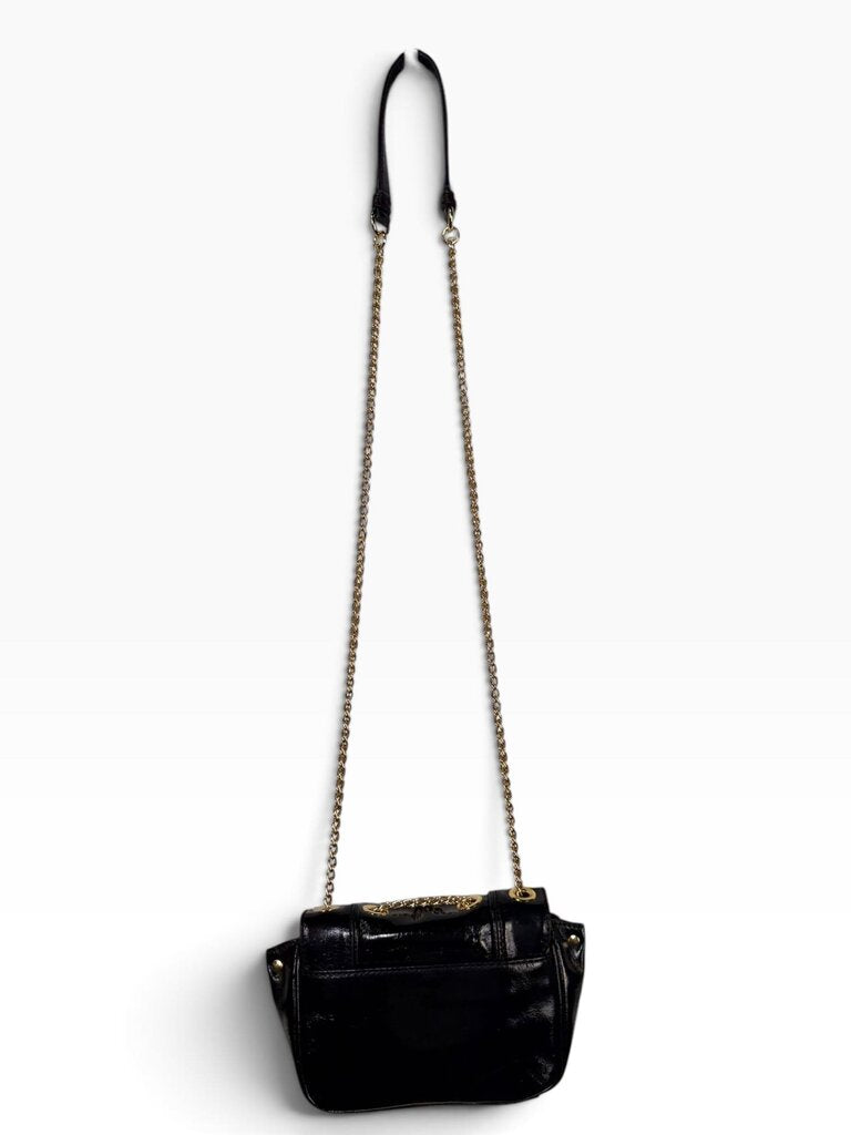 MILLY PATENT LEATHER CROSSBODY