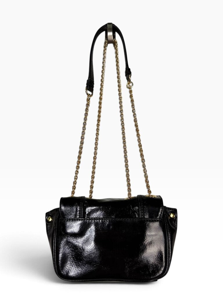 MILLY PATENT LEATHER CROSSBODY