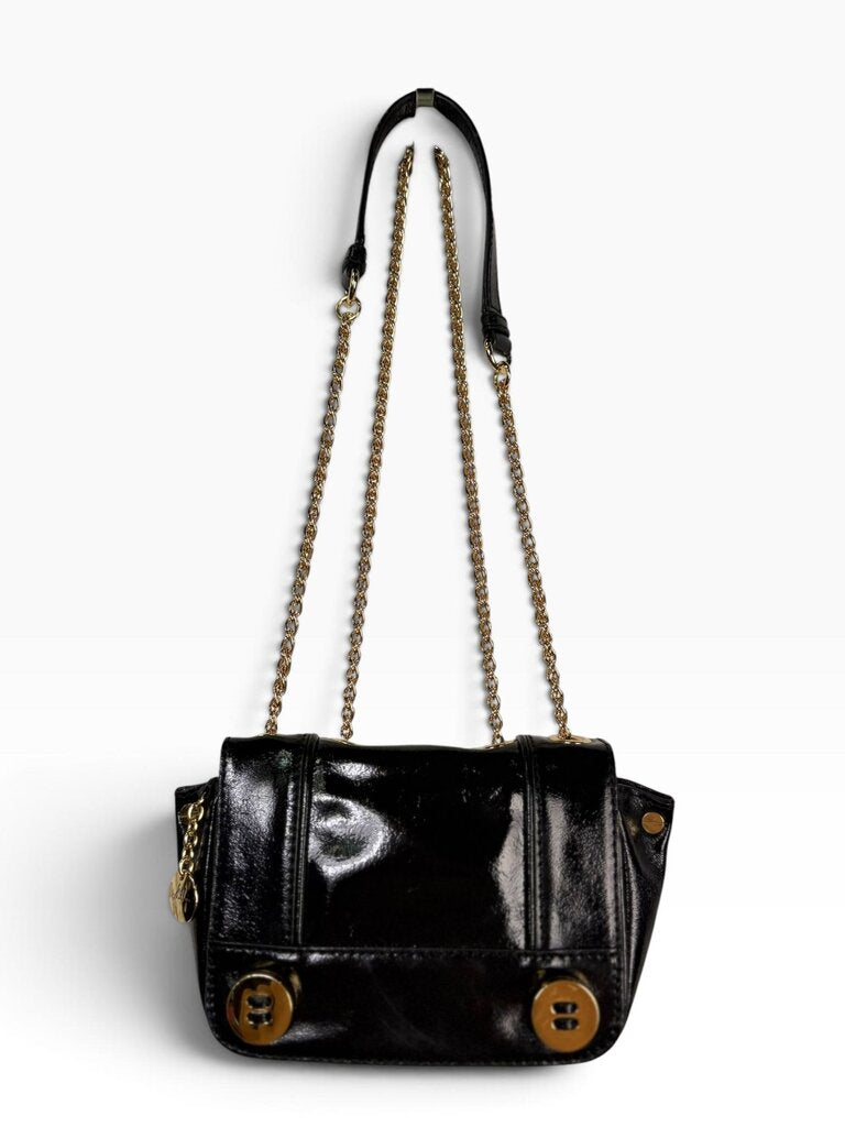 MILLY PATENT LEATHER CROSSBODY