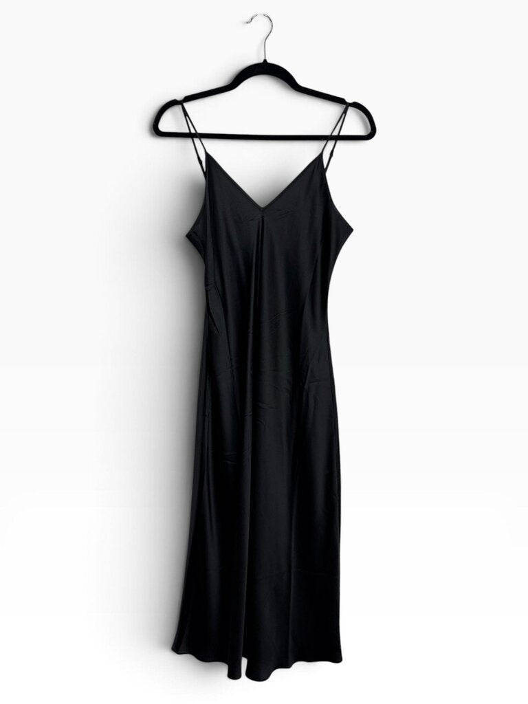 QUINCE SILK SLIP DRESS