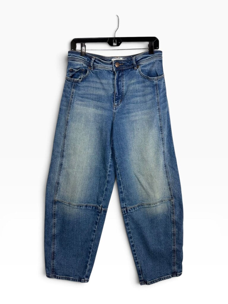 LOFT OUTLET "HIGH RISE BARREL" JEANS
