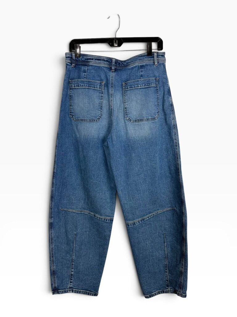 LOFT OUTLET "HIGH RISE BARREL" JEANS