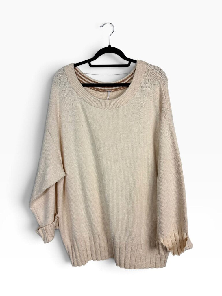 FREE PEOPLE OVERSIZED KNIT SWEATER