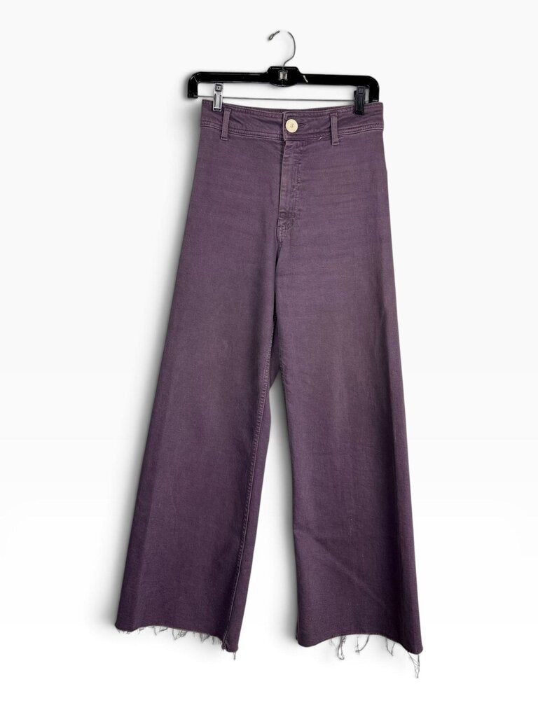 ZARA HIGH RISE WIDE LEG JEANS