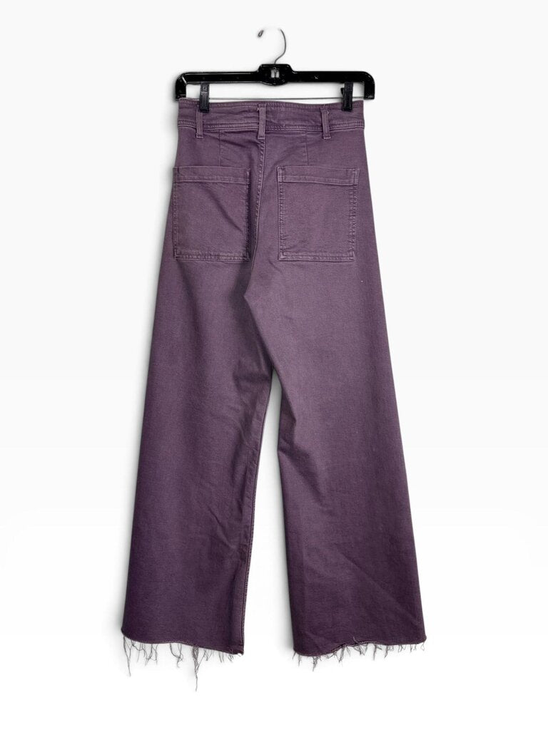 ZARA HIGH RISE WIDE LEG JEANS