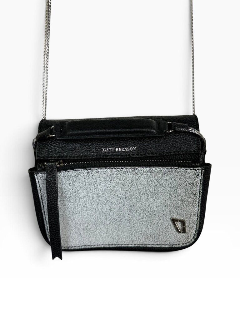 MATT BERNSON CRACKED LEATHER CROSSBODY