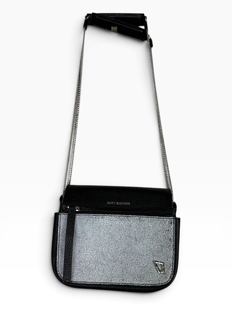MATT BERNSON CRACKED LEATHER CROSSBODY
