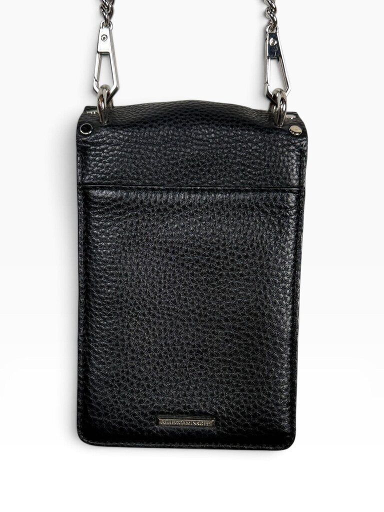 REBECCA MINKOFF LEATHER STUDDED CROSSBODY