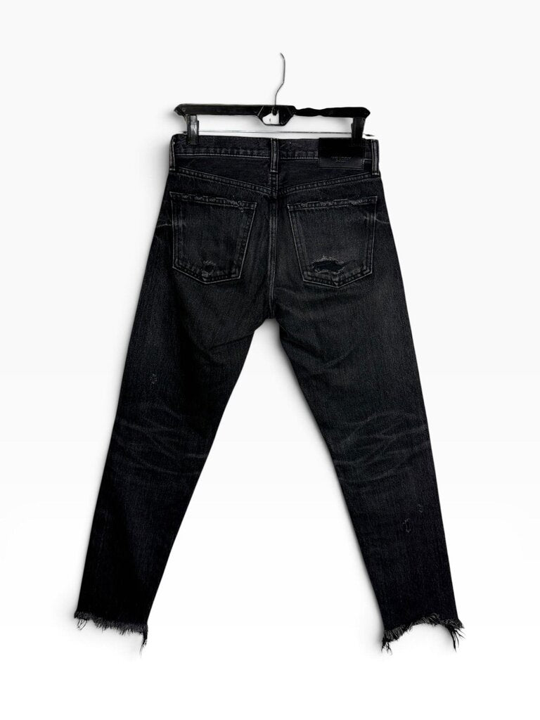 MOUSSY DISTRESSED SKINNY JEANS