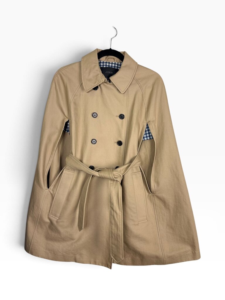 J.CREW DOUBLE BREASTED BELTED TRENCH