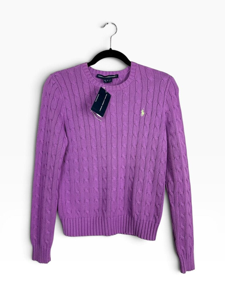 RALPH LAUREN SPORT CABLE KNIT SWEATER