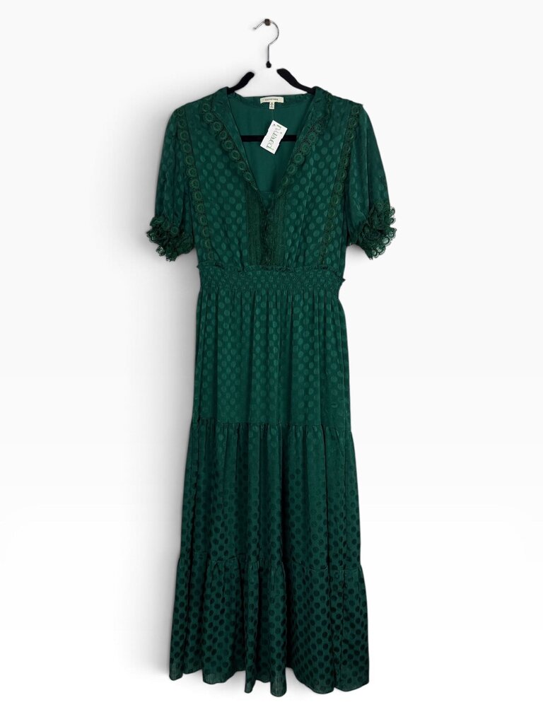 MAX STUDIO POLKA DOT MIDI DRESS