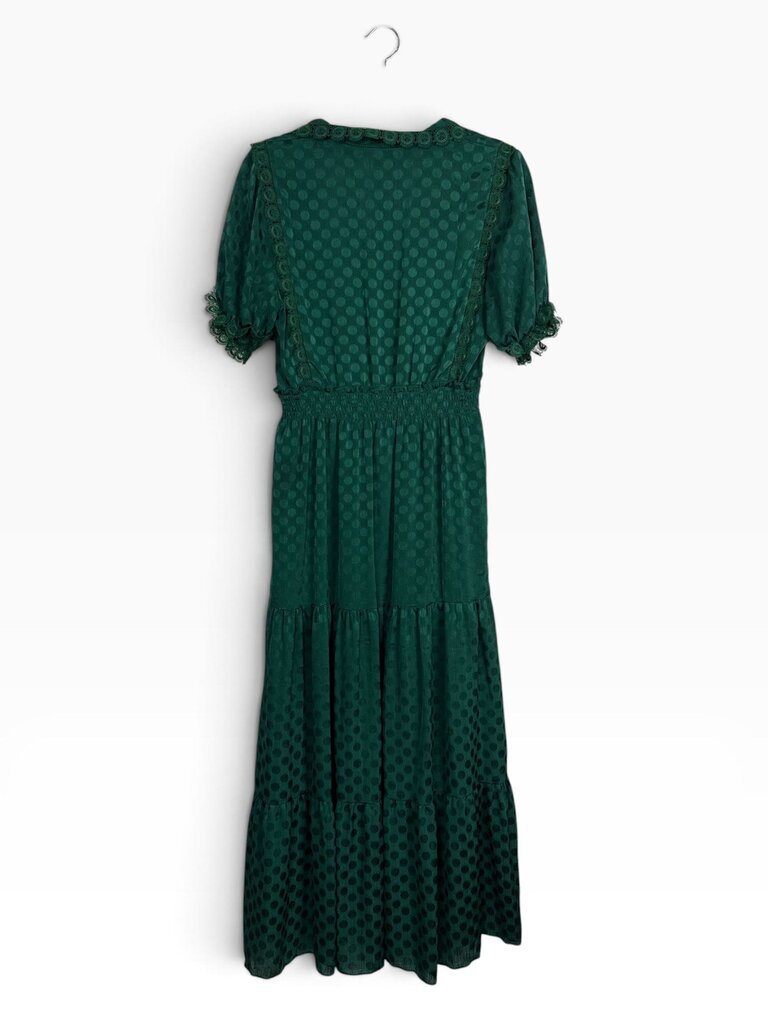 MAX STUDIO POLKA DOT MIDI DRESS