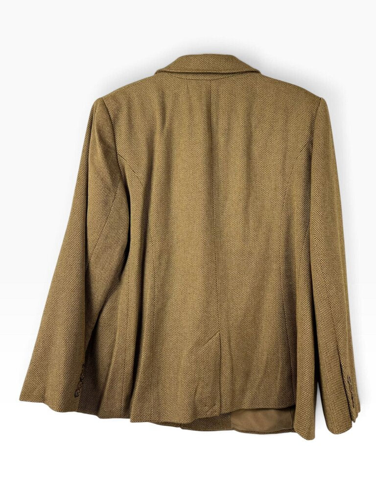 LAUREN RALPH LAUREN WOOL BLEND BLAZER
