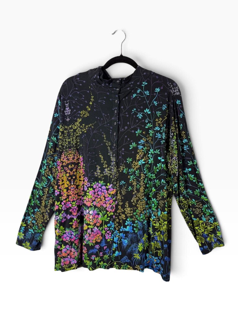 JOHNNY WAS FLORAL TOP