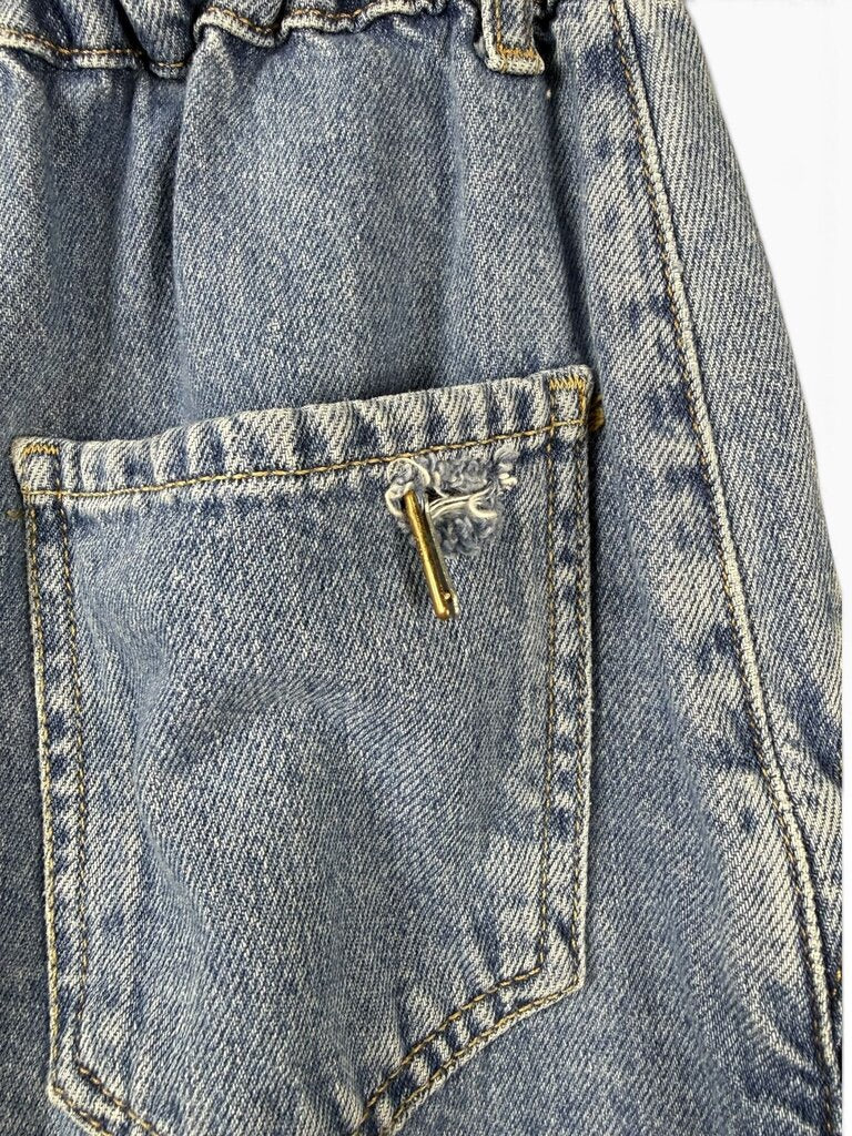 ZARA PAPERBAG WAIST JEANS