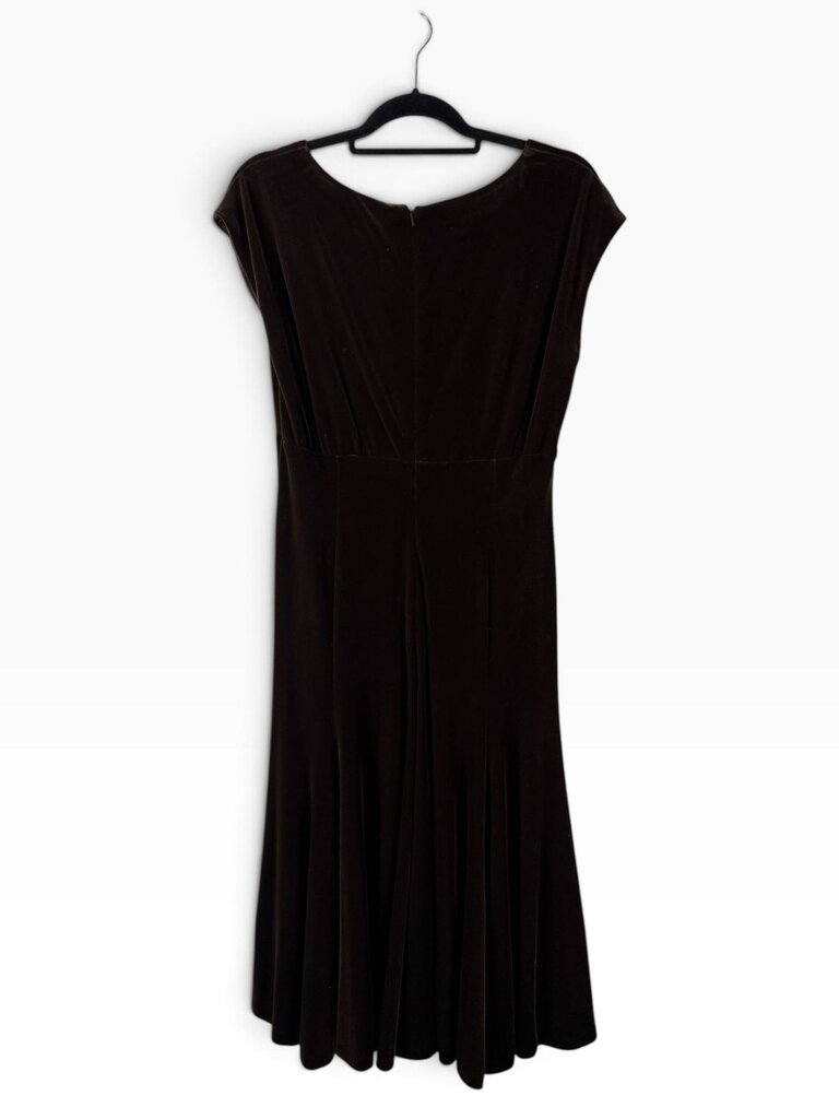 TALBOT'S VELVET MIDI DRESS