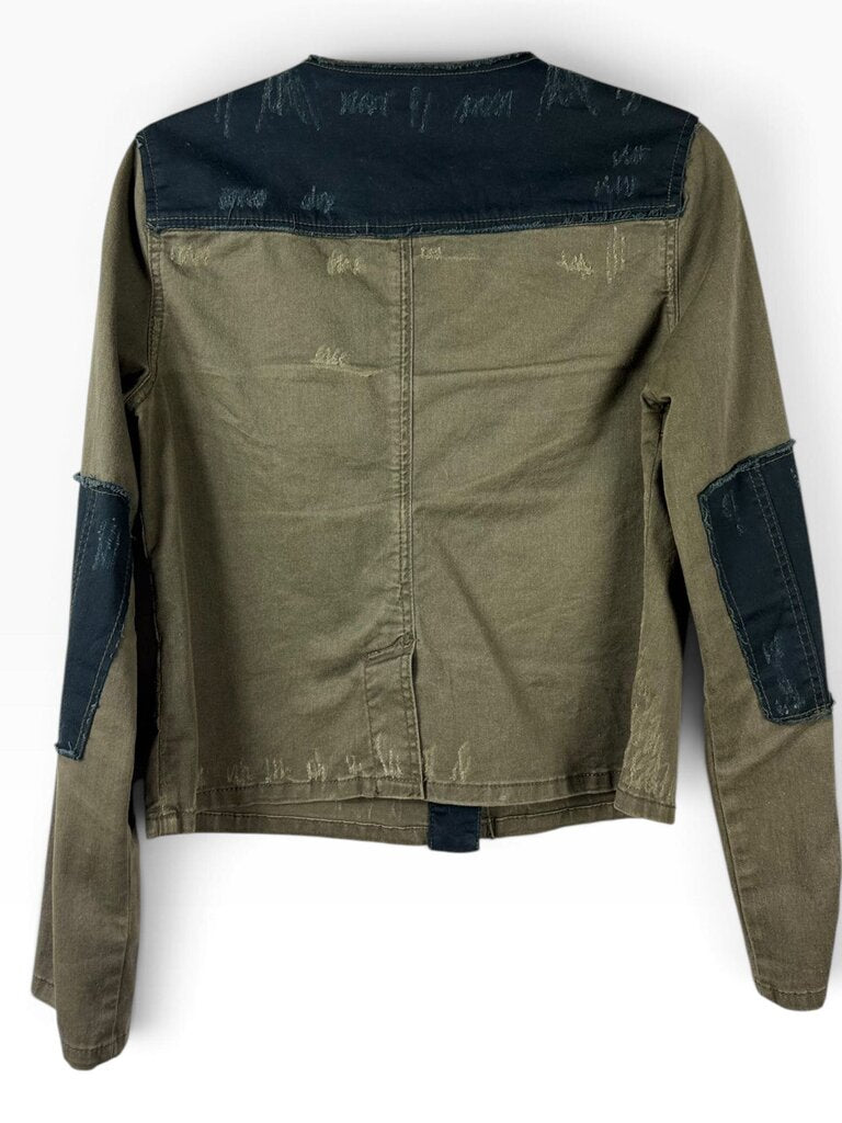 FREE PEOPLE DISTRESSED JACKET