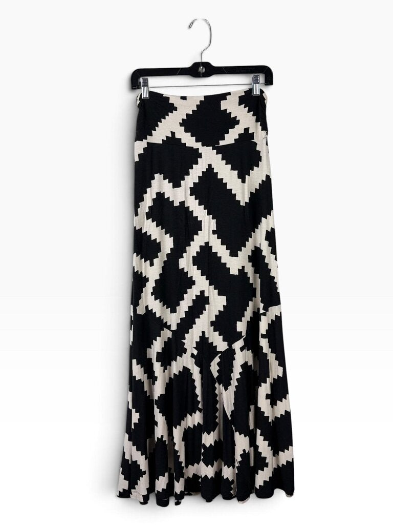 MAEVE GEO PRINT MAXI SKIRT